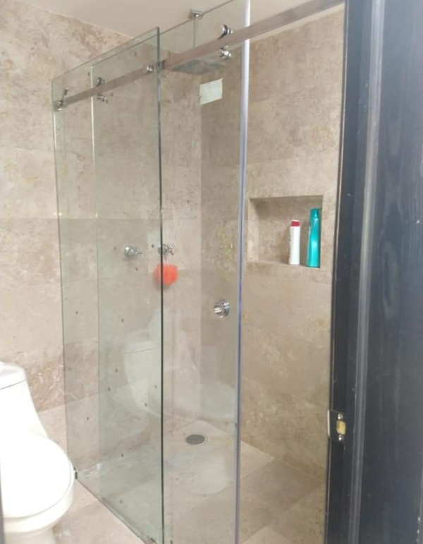 Canceles para baño de cristal templado