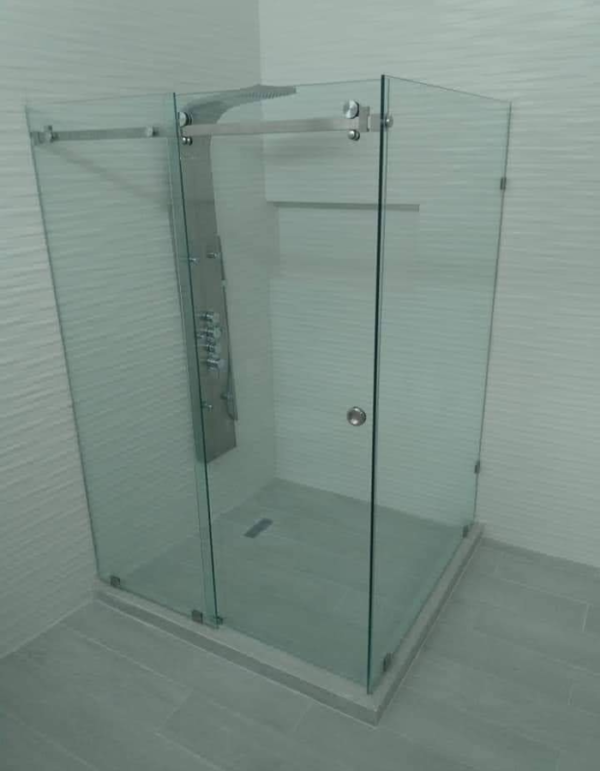 Canceles para baño de cristal templado