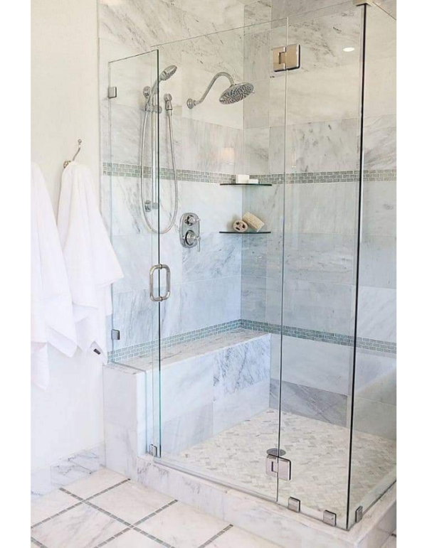 Canceles para baño de cristal templado