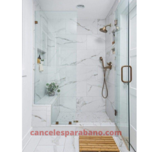 Canceles para baño de cristal templado