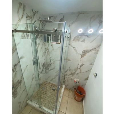 CANCELES PARA BAÑO DE CRISTAL TEMPLADO